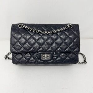 Chanel Black 2.55 Reissue Classic Double Flap Bag